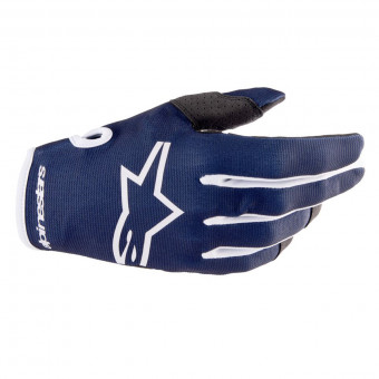 Guanti Cross Alpinestars Radar Gloves Night Navy White
