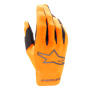 Guanti Cross Alpinestars Radar Arancione caldo Nero
