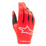 Guanti Cross Alpinestars Radar Marte Rosso Argento
