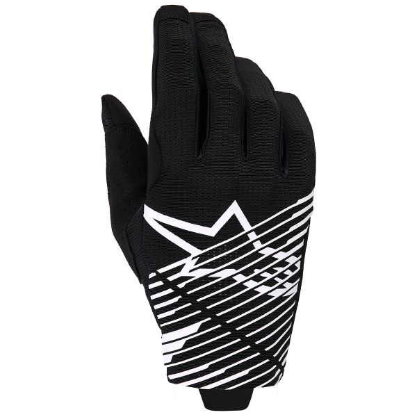Guanti Cross Alpinestars Radar Pro Gloves Black White
