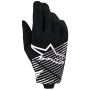 Guanti Cross Alpinestars Radar Pro Gloves Black White