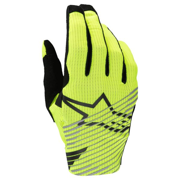 Guanti Cross Alpinestars Radar Pro Giallo Fluo Guanti Cross Alpinestars Radar Pro Giallo Fluo