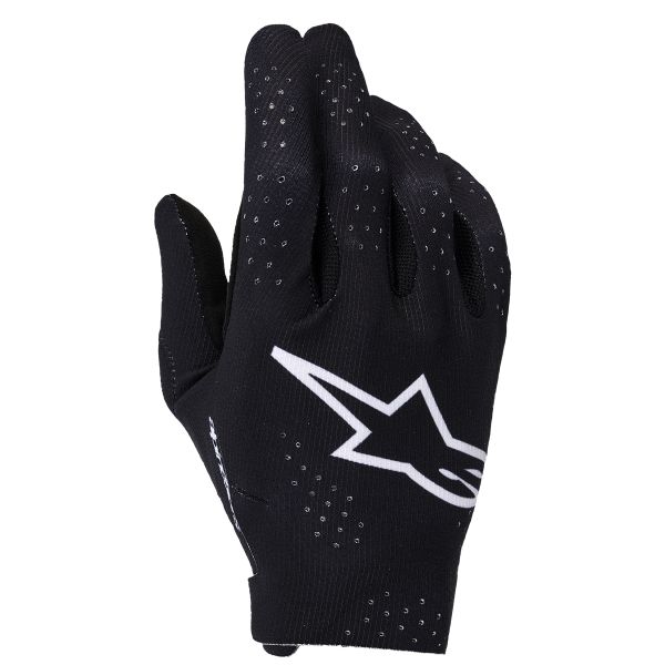 Guanti Cross Alpinestars Supertech Mx Gloves Black White Guanti Cross Alpinestars Supertech Mx Gloves Black White