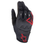 Guanti Cross Alpinestars Guanto Techdura Rosso Fuoco Nero