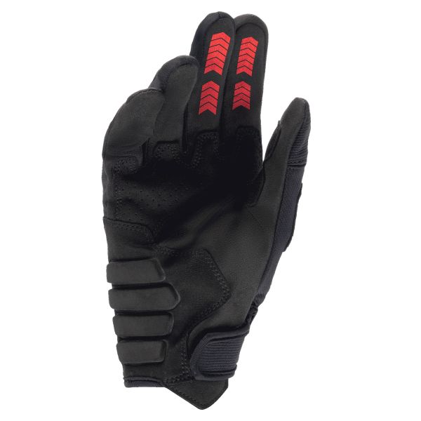Alpinestars Guanto Techdura Rosso Fuoco Nero