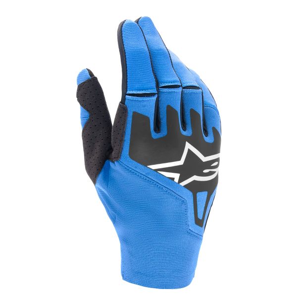 Guanti Cross Alpinestars Techstar Glove Blue Ram Black