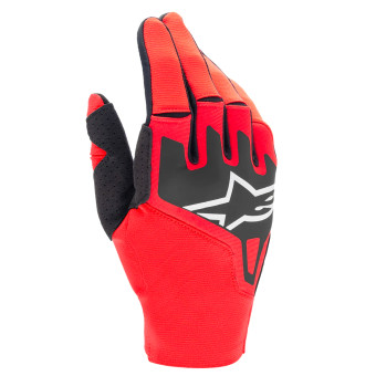 Guanti Cross Alpinestars Techstar Glove Mars Red Black
