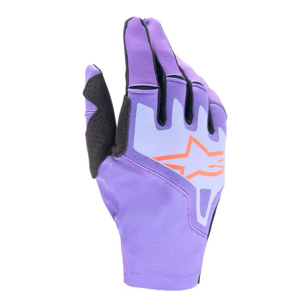 Guanti Cross Alpinestars Techstar Glove Purple Black