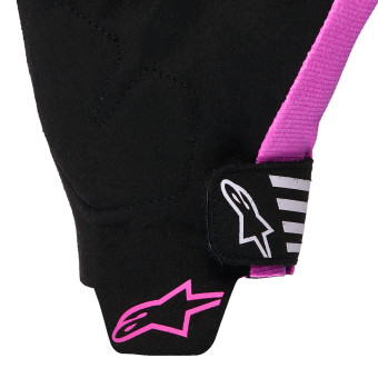 Alpinestars Techstar Gloves Black Light Gray Purple