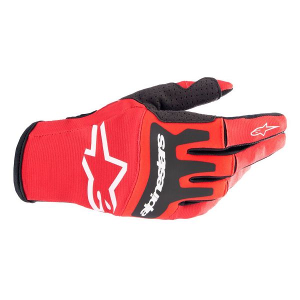 Guanti Cross Alpinestars Techstar Gloves Mars Red Black
