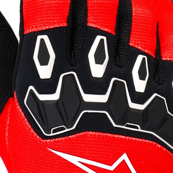Alpinestars Youth & Kids Full Bore V2 Gloves Bright Red Black