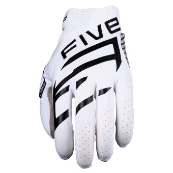Guanti Cross Five MXF Race Kid Bianco