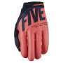 Guanti Cross Five Mxf2 Evo Split Nero arancio rosso