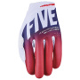 Guanti Cross Five Mxf2 Evo Split Bianco rosso blu