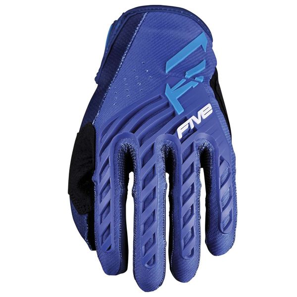 Guanti Cross Five Mxf3 Evo Blu