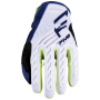 Guanti Cross Five Mxf3 Evo Bambini Navy white fluo Yellow