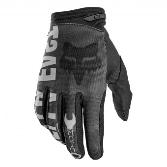 Guanti Cross FOX 180 Illmatik Black Grey