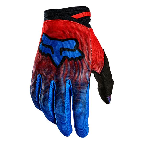 Guanti Cross FOX 180 Oktiv Glove Fluo Red