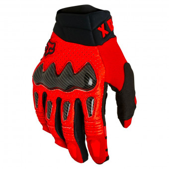Guanti Cross FOX Bomber Glove CE Fluo Red