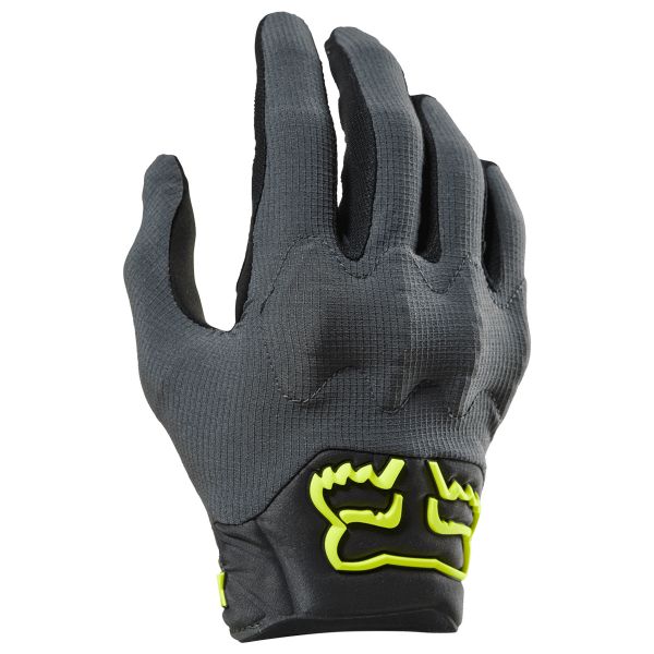 Guanti Cross FOX Bomber LT Glove CE Grey Yellow