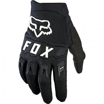 Guanti Cross FOX Dirtpaw Glove Black White Bambino
