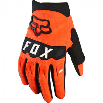 Guanti Cross FOX Dirtpaw Glove Fluo Orange Bambino