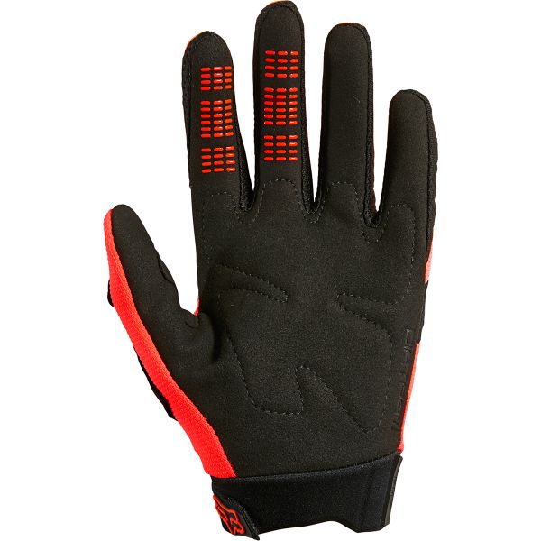FOX Dirtpaw Glove Fluo Red Bambino