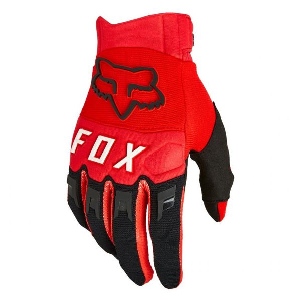 Guanti Cross FOX Dirtpaw Glove Fluo Red