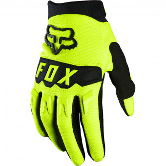 FOX Dirtpaw Glove Fluo Yellow Bambino