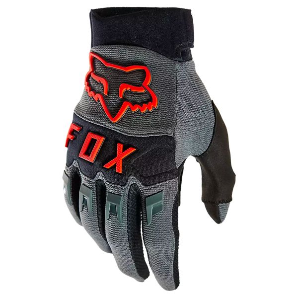 Guanti Cross FOX Dirtpaw Glove Grey Red 037