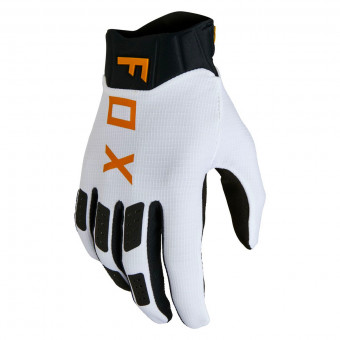 Guanti Cross FOX Flexair Glove White Black 058