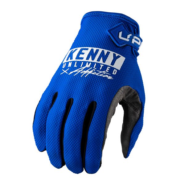 Guanti Cross Kenny Up Blue Gloves