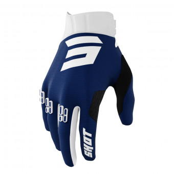 Guanti Cross SHOT Aerolite Gradient Blue Gloves