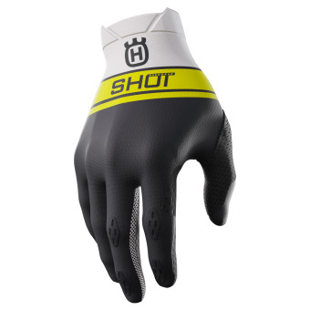 Guanti Cross SHOT Aerolite Husqvarna Limited Edition 2024 Black CE
