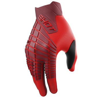 Guanti Cross SHOT Core Max Rosso