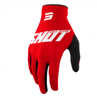 Guanti Cross SHOT Devo Raw Red CE