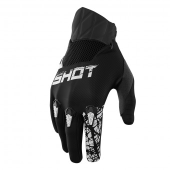 Guanti Cross SHOT Devo Slam Glove Black