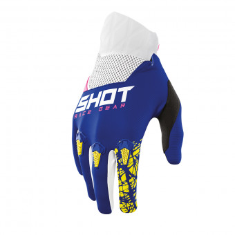 Guanti Cross SHOT Devo Storm Glove Navy Bambino