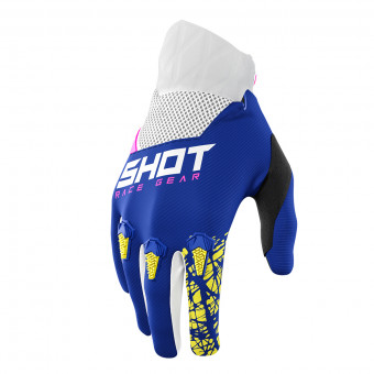 Guanti Cross SHOT Devo Storm Glove Navy