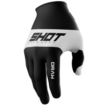 Guanti Cross SHOT Disegnare Kid Sky Black