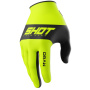Guanti Cross SHOT Disegnare Kid Sky giallo neon