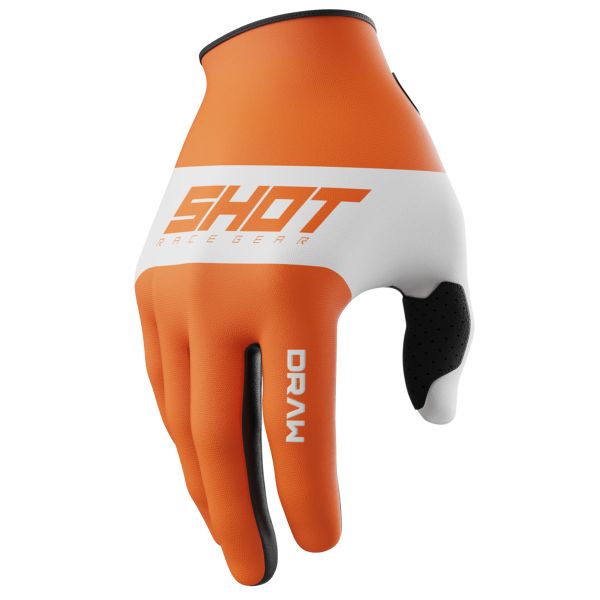 Guanti Cross SHOT Disegnare Kid Sky Orange
