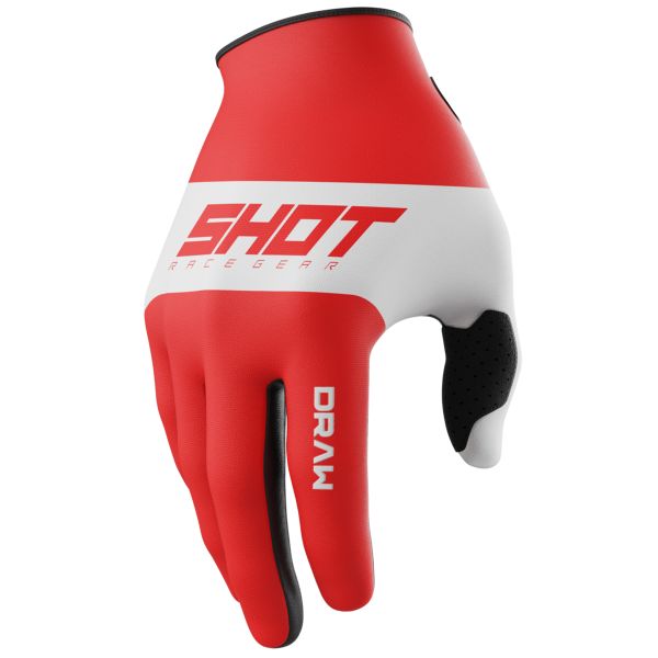 Guanti Cross SHOT Disegnare Kid Sky Red