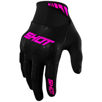 Guanti Cross SHOT Drift Spider Pink