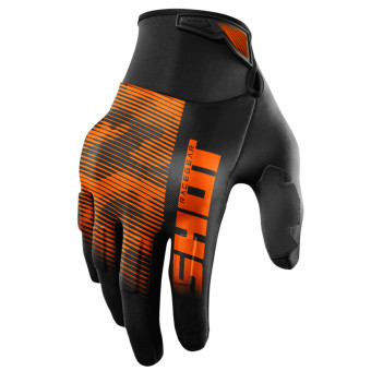 Guanti Cross SHOT Drift Tactic Arancione Neon