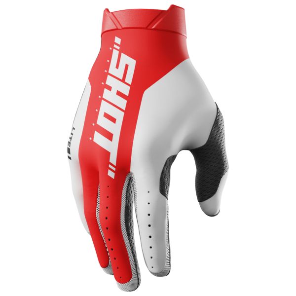 Guanti Cross SHOT Lite Pro Rosso