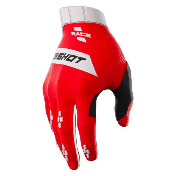 Guanti Cross SHOT Race Red Bambino