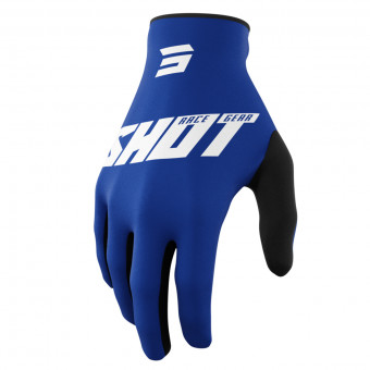 Guanti Cross SHOT Raw Burst Blue Gloves