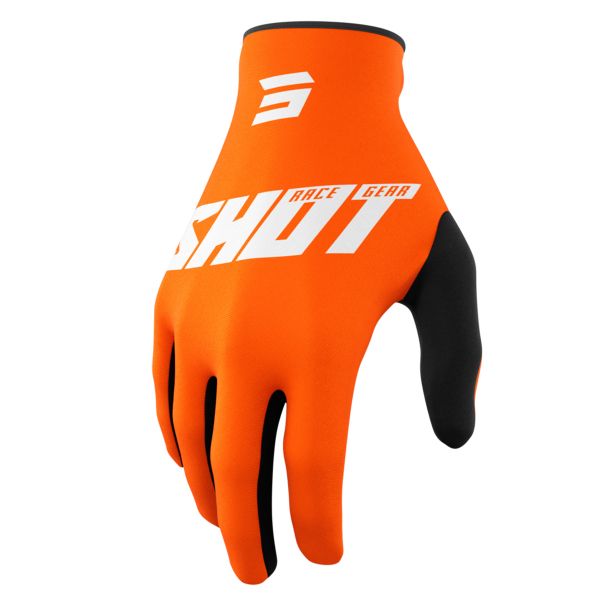 Guanti Cross SHOT Raw Burst Orange Gloves Guanti Cross SHOT Raw Burst Orange Gloves