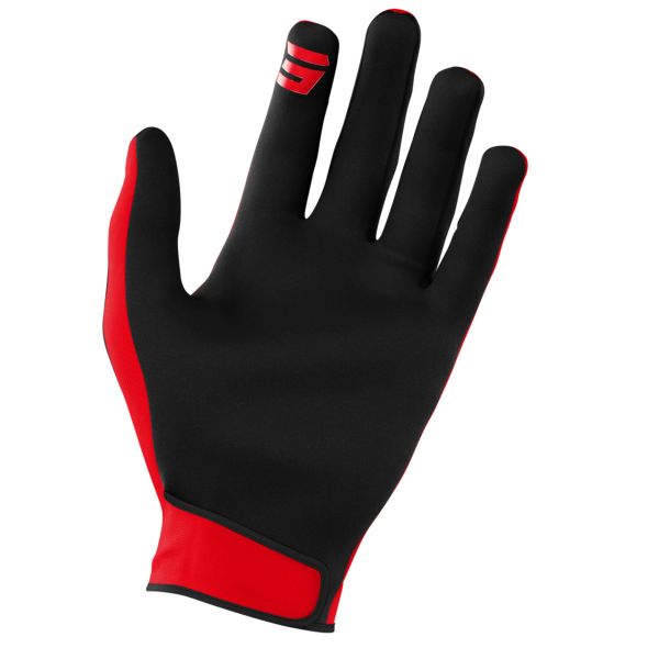 SHOT Raw Burst Red Gloves